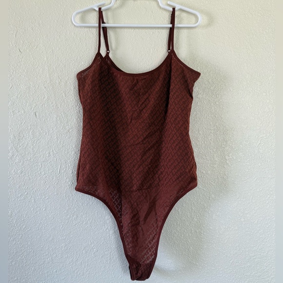 SKIMS Tops - SKIMS LACE BODYSUIT SIZE S